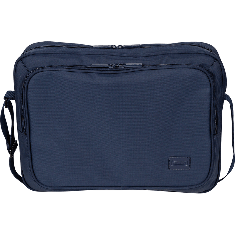Pasta-Executiva-2-Compartimentos-Laptop-Easy-Azul-Marinho-Frente