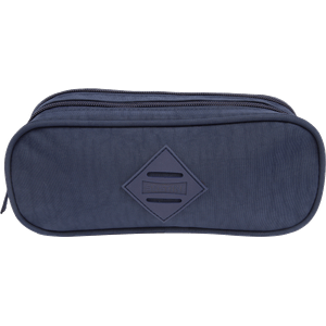Estojo/Necessaire 2 Compartimentos CRINKLE Azul