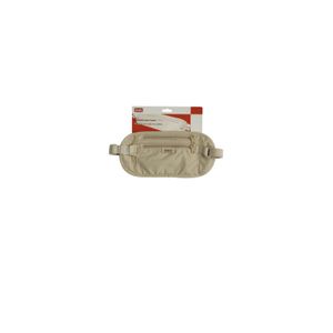 Porta Dolar para Viagem Média Bege