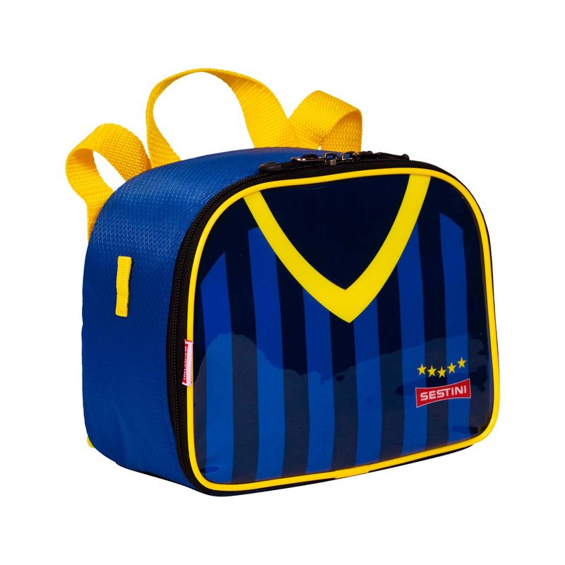 Lancheira-Pequena-2-Em-1-Sestini-20Y-Futebol-Azul-Colorido-Direita
