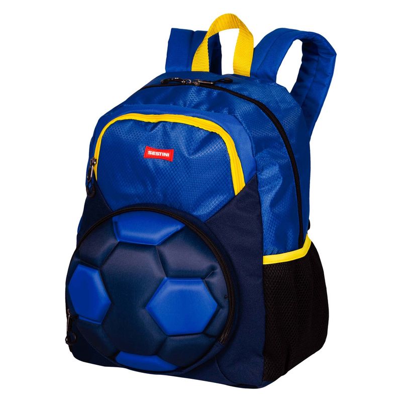 Mochila-Grande-Sestini-20Y-Futebol-Azul-Colorido-Esquerda