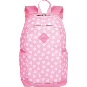 Mochila Sestini Magic Coracoes Rosa
