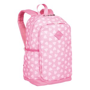 Mochila Sestini Magic Coracoes Rosa