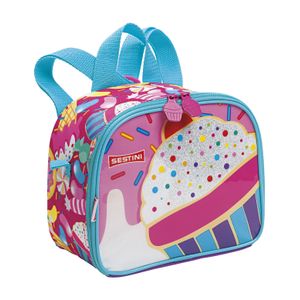 Lancheira Pequena Sestini 20Y Cupcake Colorido