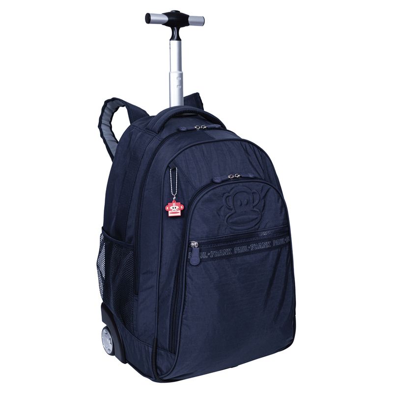 Mochila-Carrinho-Grande-Paul-Frank-21T03-Azul-Marinho