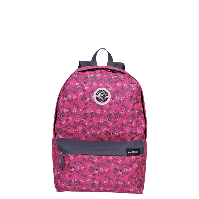 Mochila-Grande-Paul-Frank-21T01-Floral-Rosa
