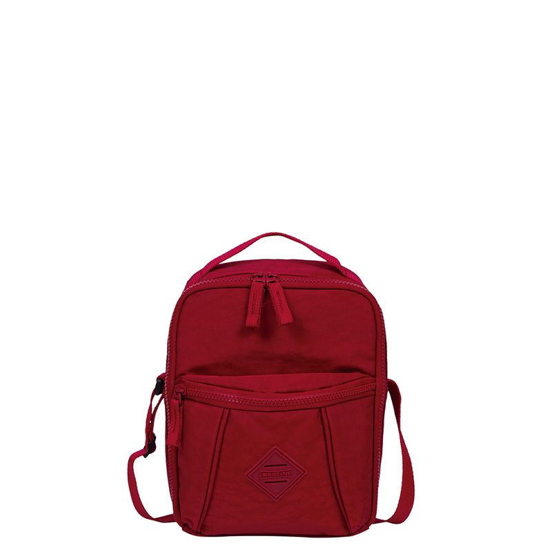 Lancheira-Pocket-Sestini-Lunch-Crinkle-Vermelho