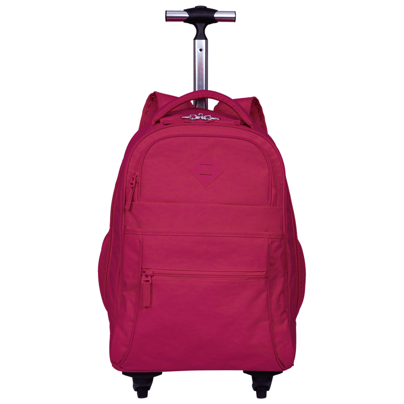 Mochila-Carrinho-4-Rodas-2-Em-1-Sestini-Rolling-Crinkle-Rosa