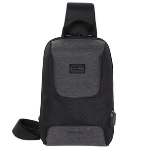 Mochila Alça única Sestini Focuz Preto