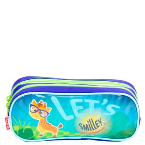 Estojo 2 Compartimentos Sestini M Girafa - Colorido