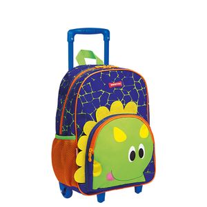 Mochila de Rodinha Média Sestini Kids X Dino 2 - Colorido