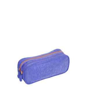 Estojo 2 Compartimentos Paul Frank Classics Roxo - Lavanda