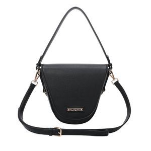 Bolsa Tiracolo Média Fellipe Krein SS23 Napa FK543 - Preto