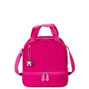 Lancheira 2 Compartimentos Paul Frank Classics - Dark Rosa - Pink