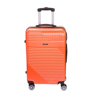 Mala de Viagem Média com Rodas 360° Genebra 2T - Laranja