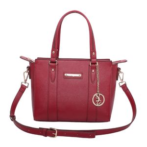 Bolsa Satchel Média Fellipe Krein Aw23 Transversal FK559 - Vinho