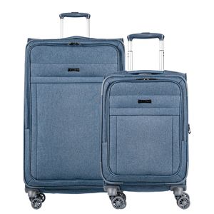 Kit 2 Malas de Viagem G-B Ultralight Hug 2T - Azul