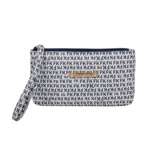 Carteira Alça de Mão Grande Fellipe Krein Ss23 Fk655 - Azul