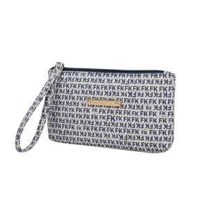 Carteira Alça de Mão Grande Fellipe Krein Ss23 Fk655 - Azul
