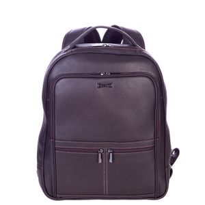 Bolsa Grande Couro para Notebook Sestini Bulls Marrom - Café