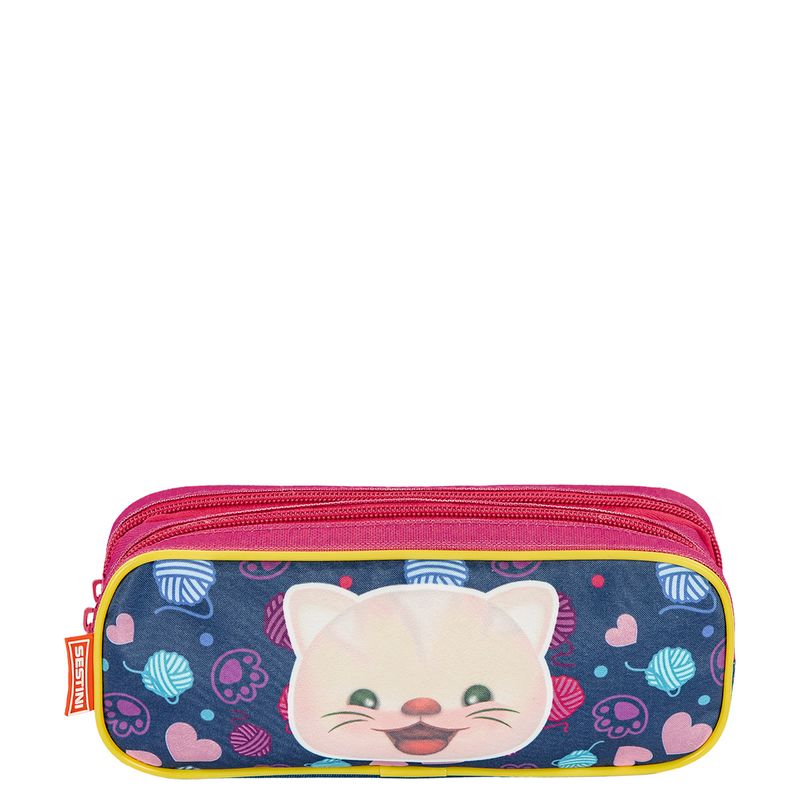 estojo-2-comp-sestini-kids-x-cat-3-colorido-sestini-066117-00-frente