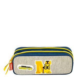 Estojo 2 Compartimentos Minions Tween College - Colorido