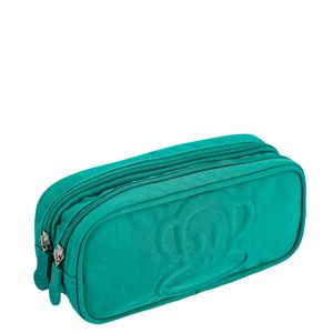 Estojo 2 Compartimentos Paul Frank Classics Verde - Esmeralda