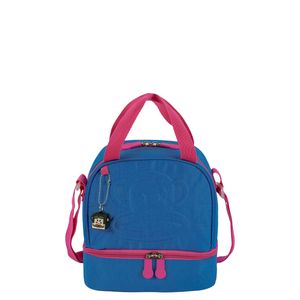 Lancheira 2 Compartimentos Paul Frank Classics Azul - Aquamarine