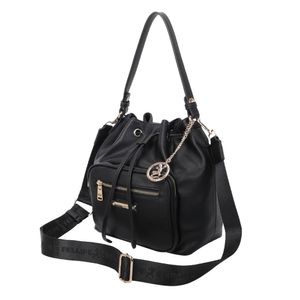 Bolsa Bucket Média Fellipe Krein Ss23 Pockets Fk608 - Preto