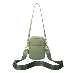 Bolsa Tiracolo Pequena Fellipe Krein Ss23 Pockets Fk610 - Verde