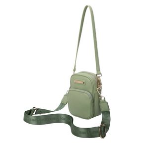 Bolsa Tiracolo Pequena Fellipe Krein Ss23 Pockets Fk610 - Verde