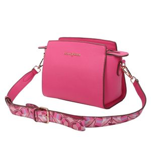Bolsa Tiracolo Média Fellipe Krein Ss23 Butterfly Fk614 - Rosa