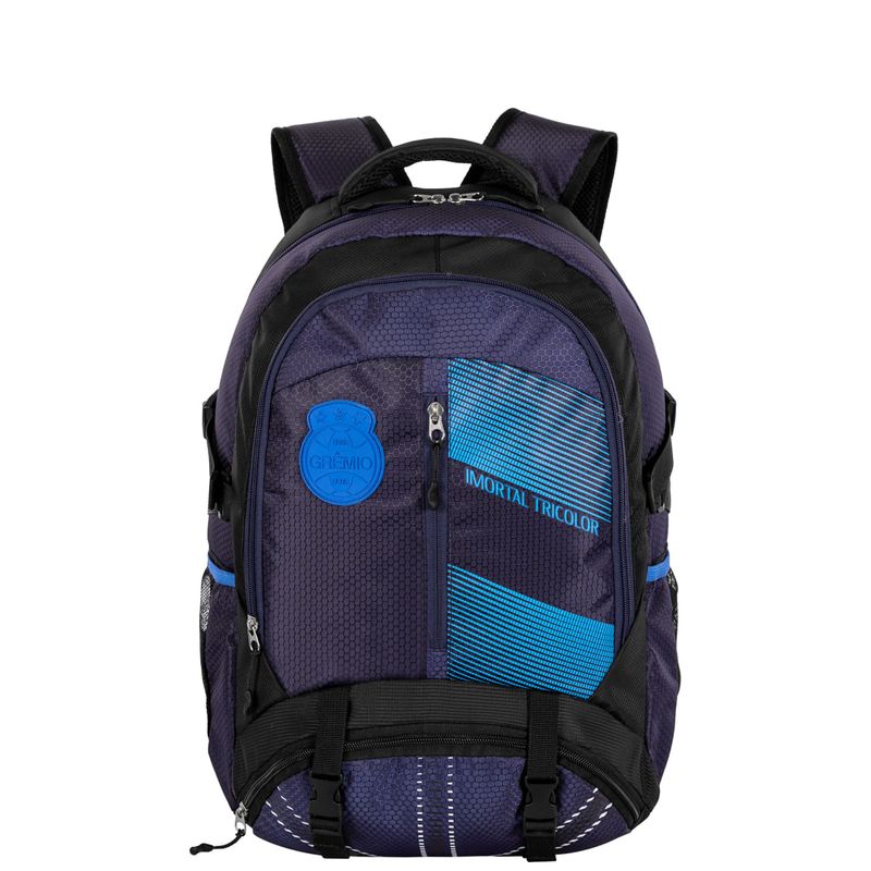 Mochila 2 Compartimentos Porta Tênis Grêmio Y01 - Azul Escuro