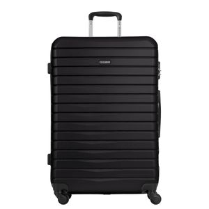 Mala de Viagem Grande com Rodas 360° Deluxe 28 - Preto