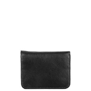 Carteira Masculina Pequena com Aba e Porta Documentos Pvc - Preto