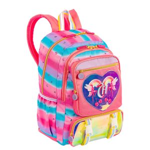 Mochila 2 Compartimentos Capricho Encantada Colorido - Pinkverse