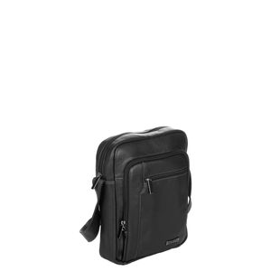 Bolsa Pequena Vertical Couro Sestini Bulls - Preto