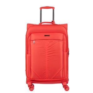 Mala de Viagem Média com Rodas 360° Soft Laranja - Coral