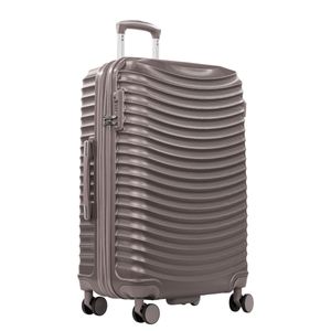 Mala de Viagem Grande com Rodas 360° Vega 3T - Cinza Grafite