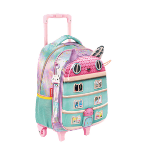 Mochilete Grande Gabby Party Room - Colorido