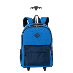 Mochila Carrinho Externo Sestini Rolling Crinkle 2 Double - Azul