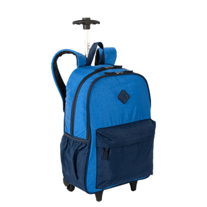 Mochila Carrinho Externo Sestini Rolling Crinkle 2 Double - Azul