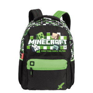 Mochila Grande Minecraft Plus 15 Anos - Colorido