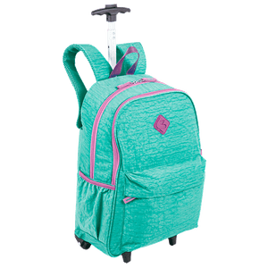Mochila Carrinho Externo Sestini Rolling Crinkle 2 Azul - Turquesa