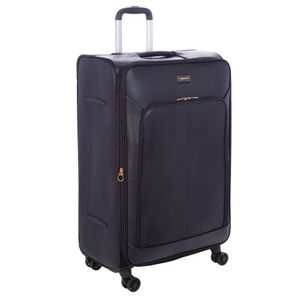 Mala de Viagem Grande com Rodas 360° Croco 4T - Preto