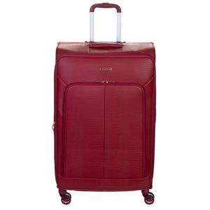 Mala de Viagem Grande com Rodas 360° Croco 4T - Vinho