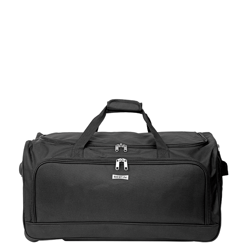 ✨極美品✨PRIMA CLASSE 2Way BigSize Travelbag Sacola com Carrinho Grande Move Preto | Sestini