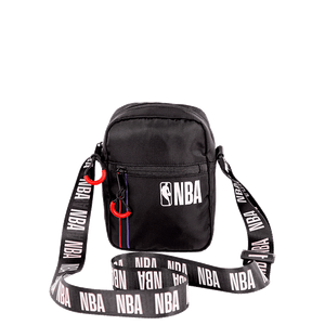 Bolsa Cross Pequena Nba Pro - Preto