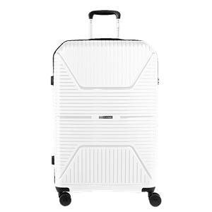 Mala de Viagem Grande com Rodas 360° PP Prime - Branco