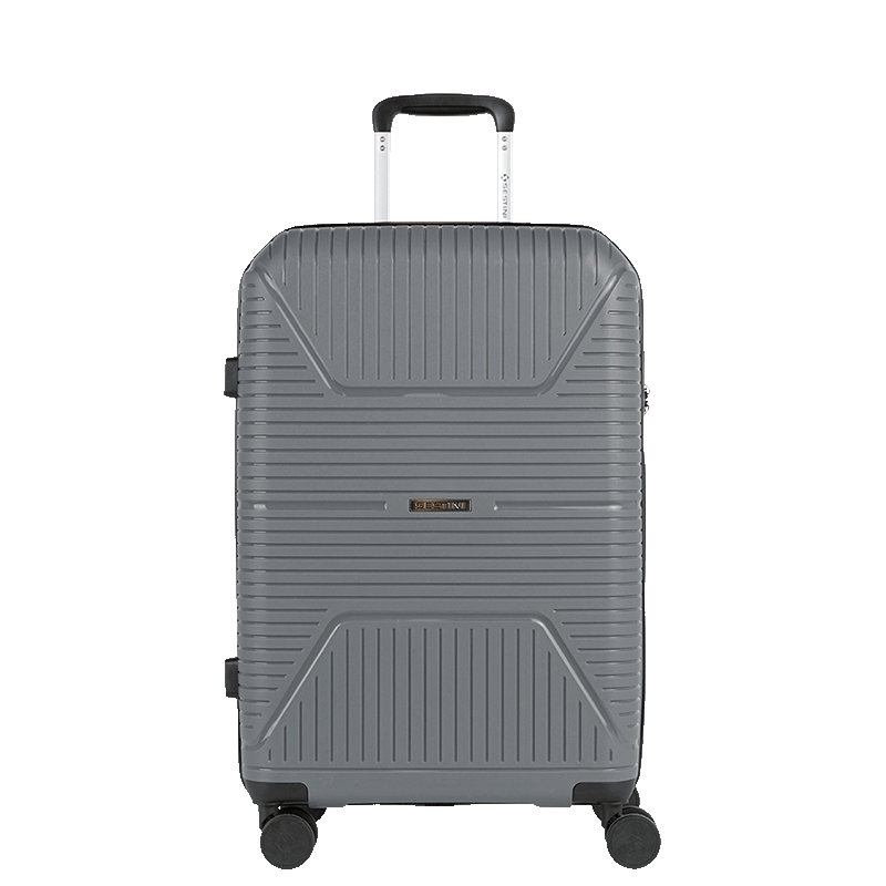 Mala de Viagem Média 23kg Polipropileno com Rodas 360° PP Prime